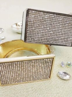 Brazalete Metal y Strass Natural