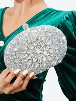 Clutch Juliette Plateado